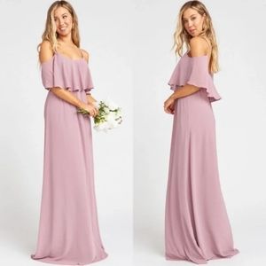 Show Me Your Mumu Caitlin Ruffle Maxi XXS